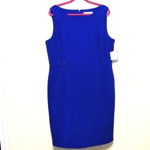 NWT Kasper sapphire blue sz 16